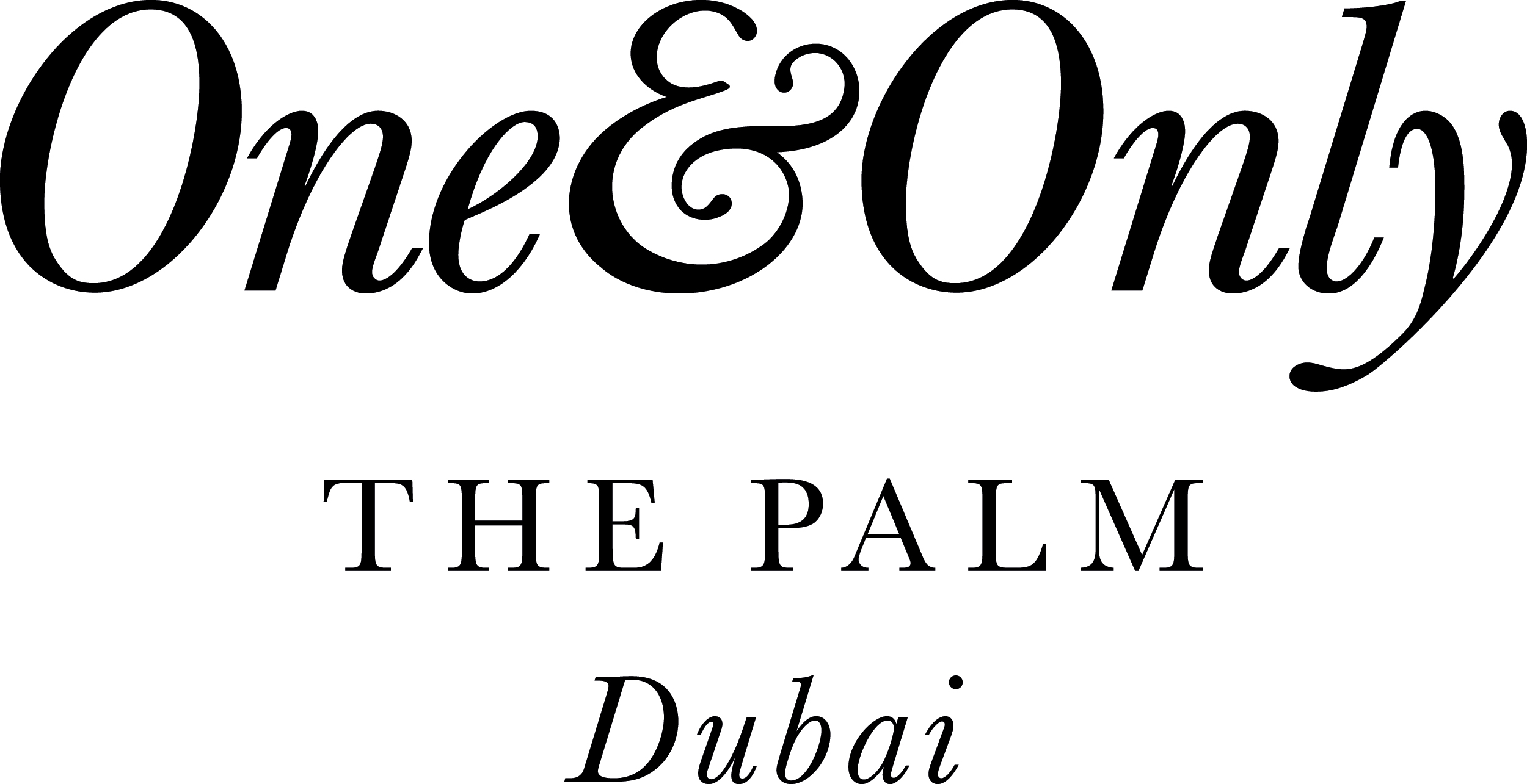 One&Only The Palm Dubai logo