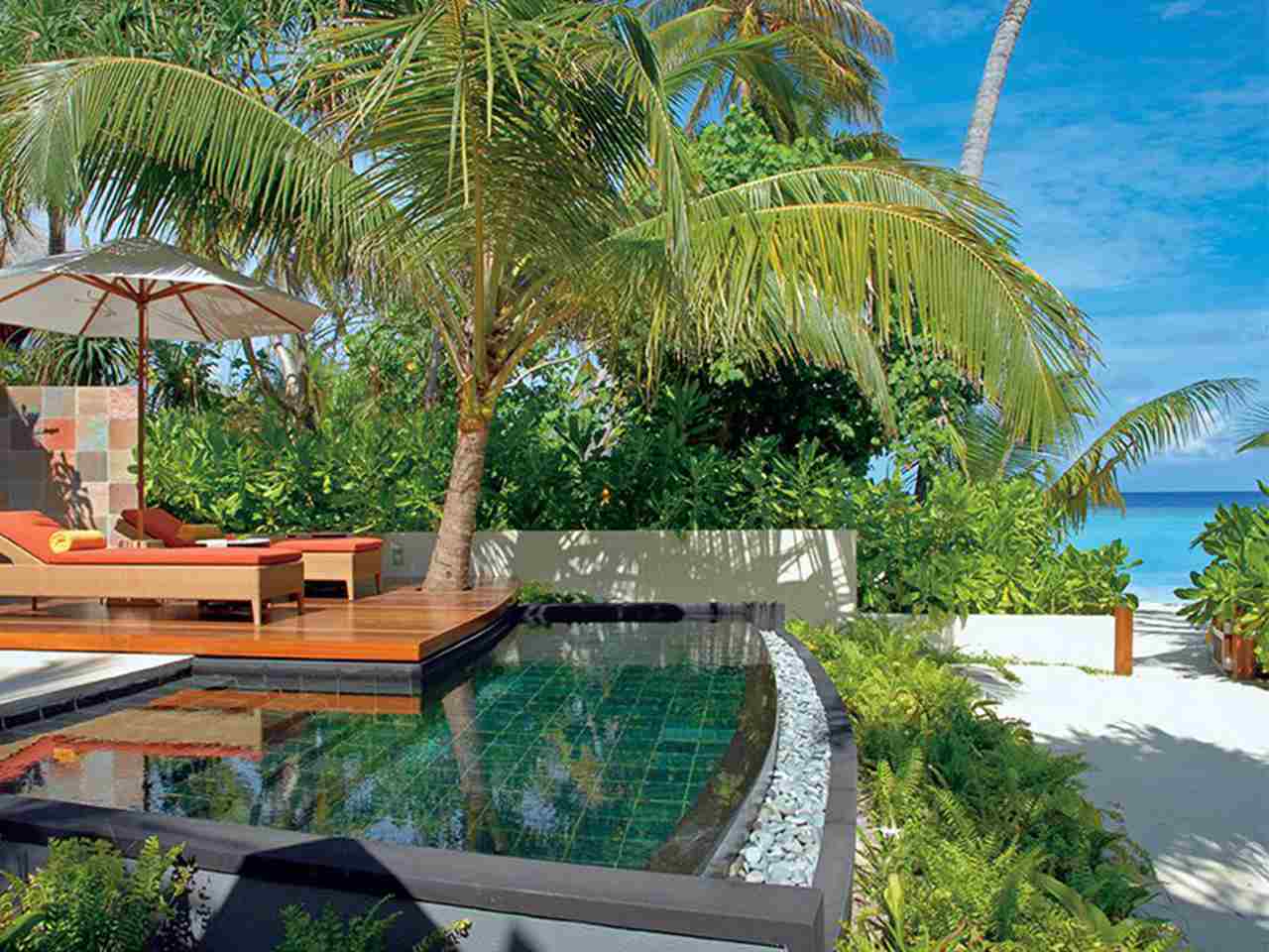 Constance Halaveli Maldives Family Beach Villa