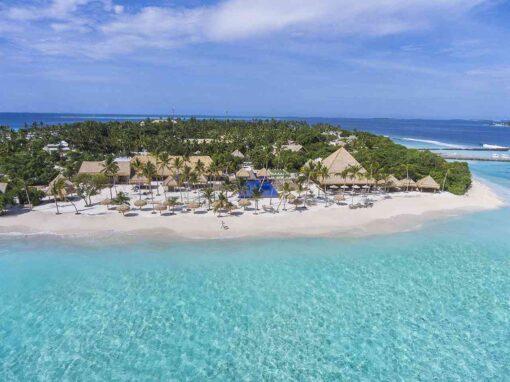 Emerald Maldives Resort & Spa vista dell'isola