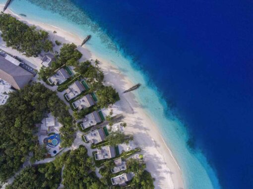 Emerald Maldives Resort & Spa vista erea