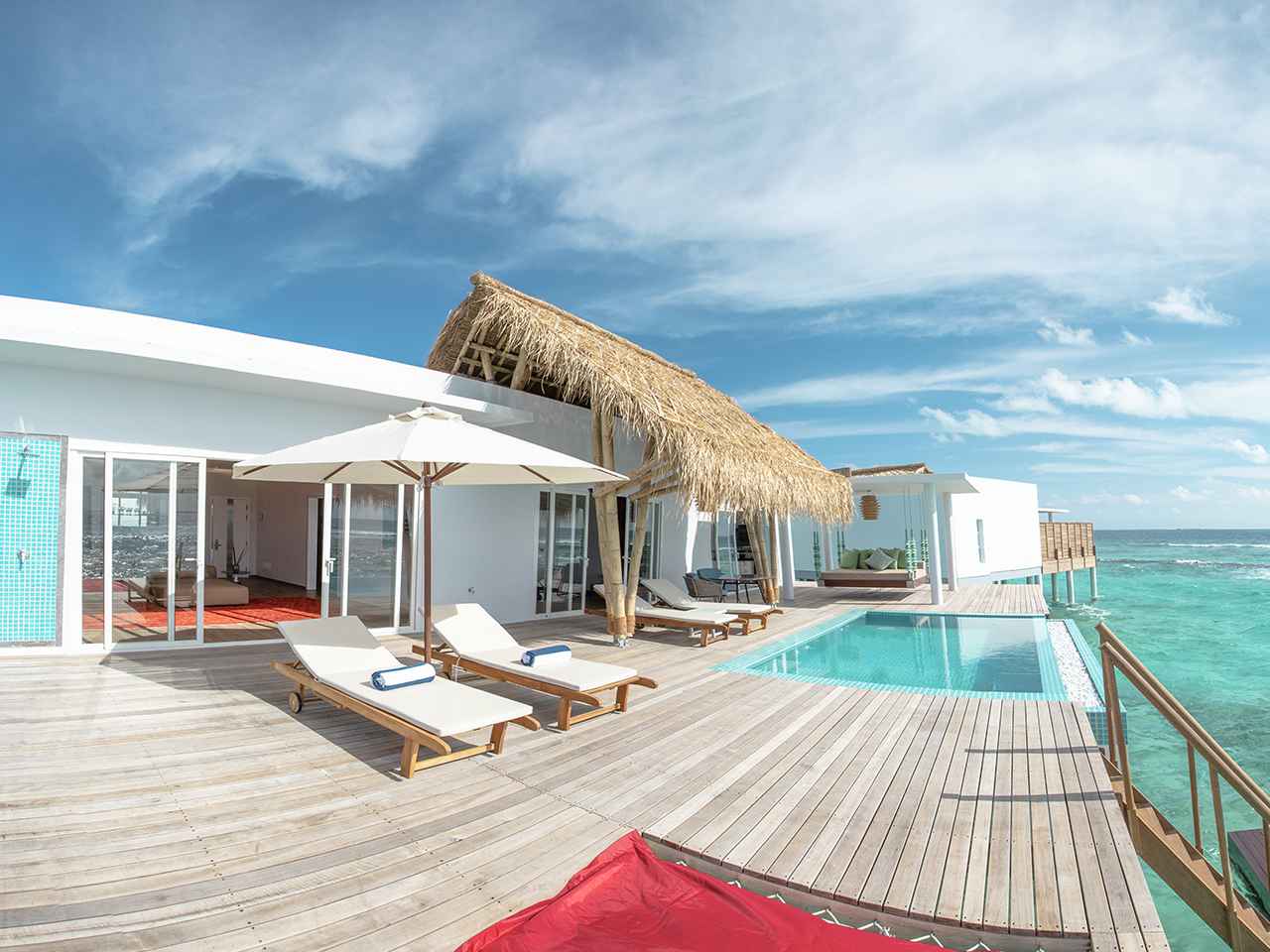 Emerald Maldives Resort & Spa superior water villa with pool