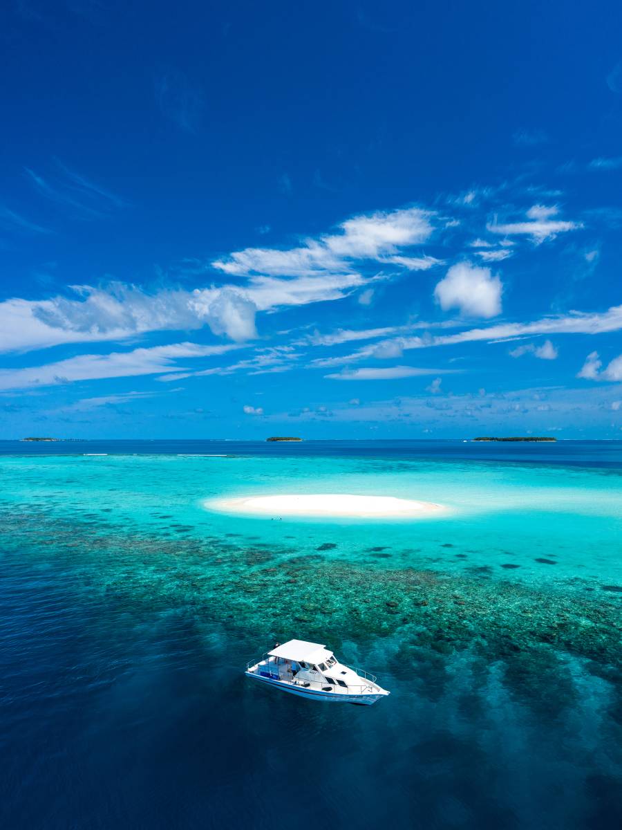 escursione in barca alle Maldive
