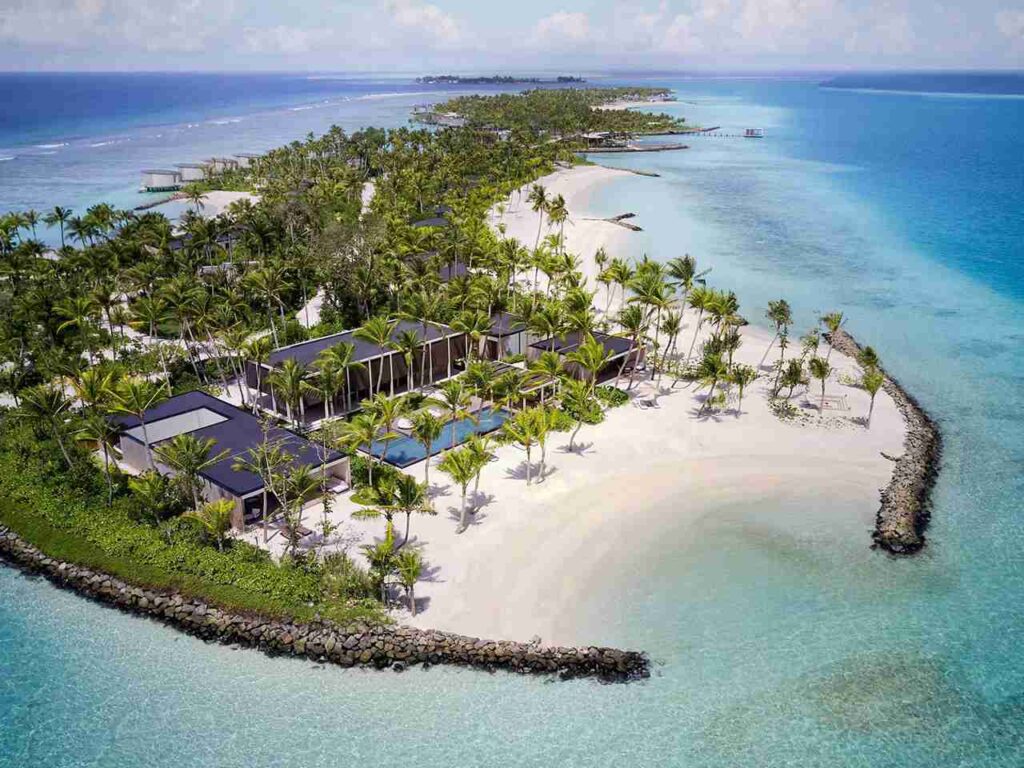 The Ritz-Carlton Maldives Fari Islands vista aerea
