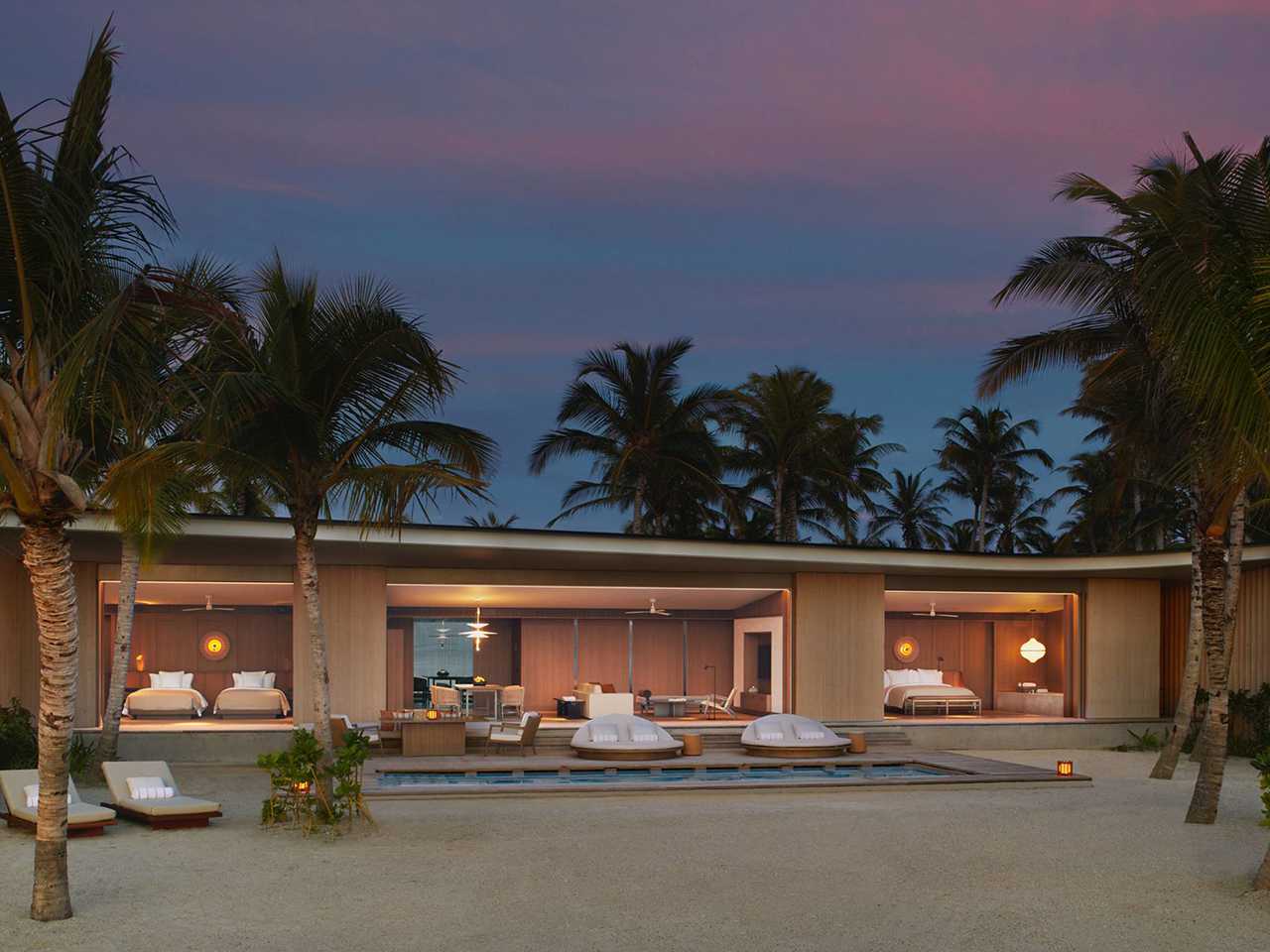 The Ritz-Carlton Maldives Fari Islands Beach Villa Two Bedroom