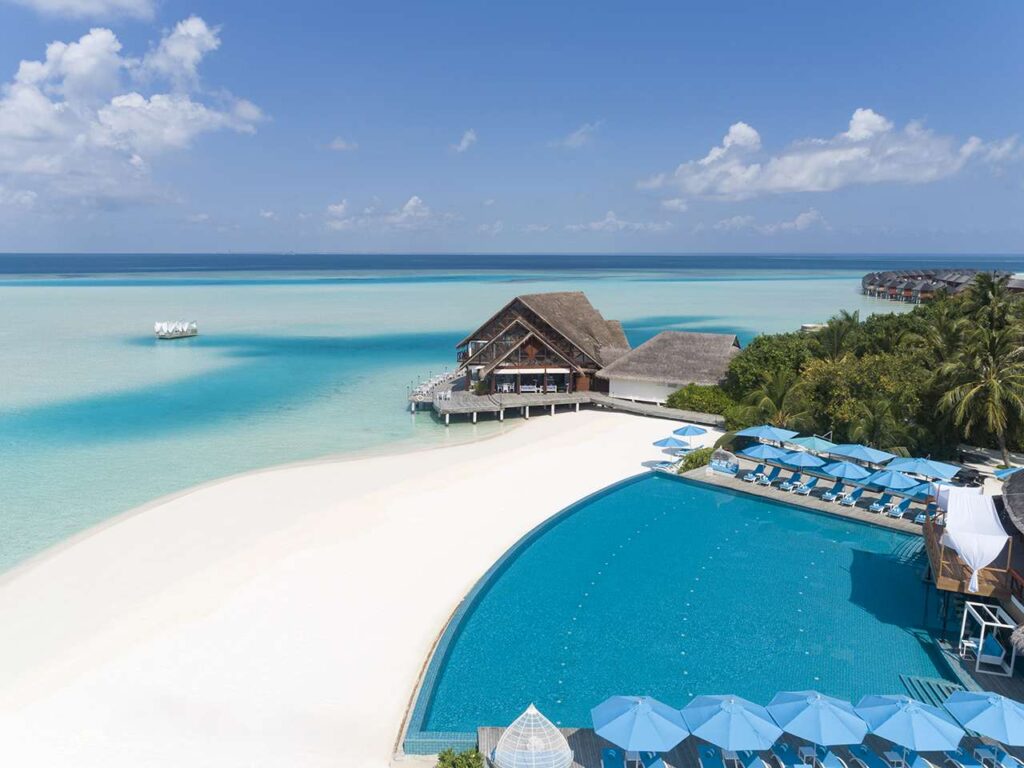 Anantara Dhigu Maldives Resort piscina principale