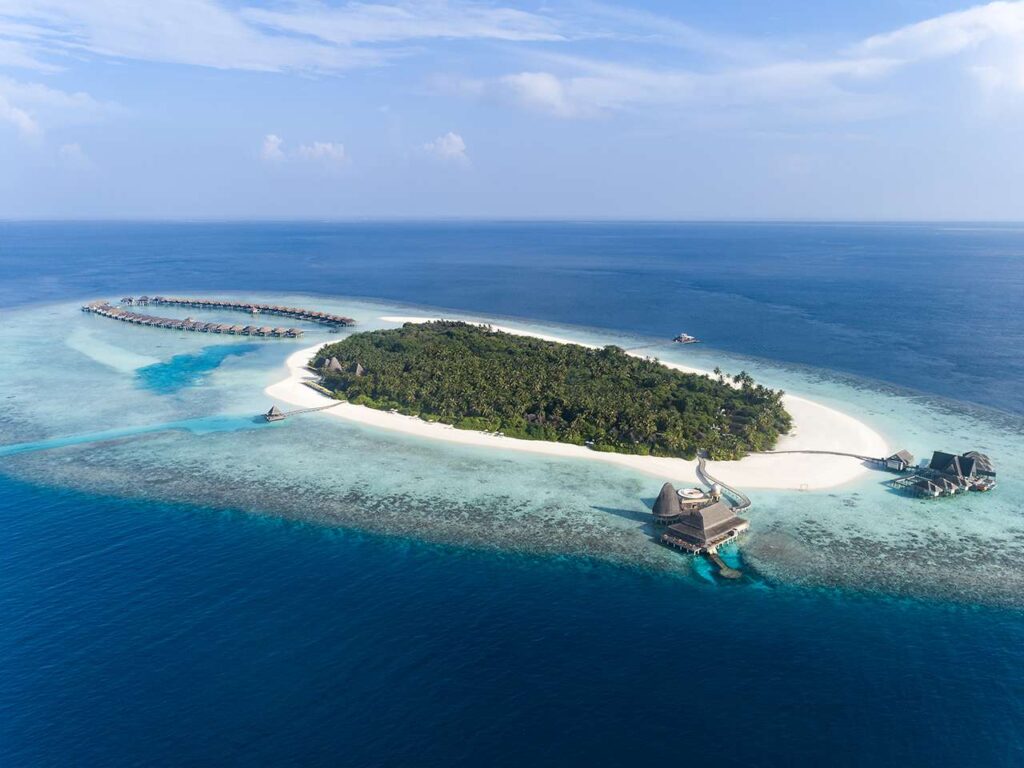 Anantara Kihavah Maldives Villas l'isola