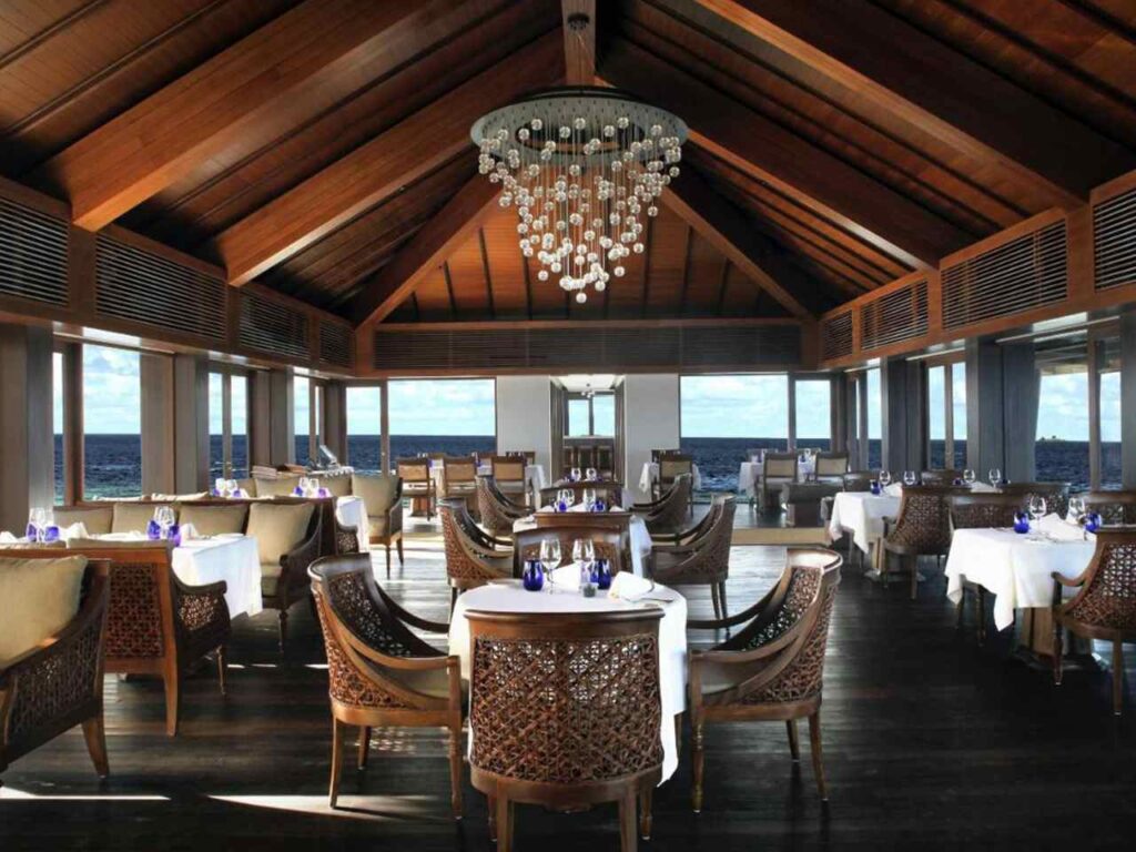 The Residence Maldives ristorante