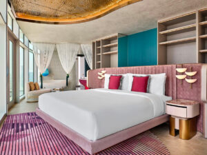 W Dubai Mina Seyahi E WOW room