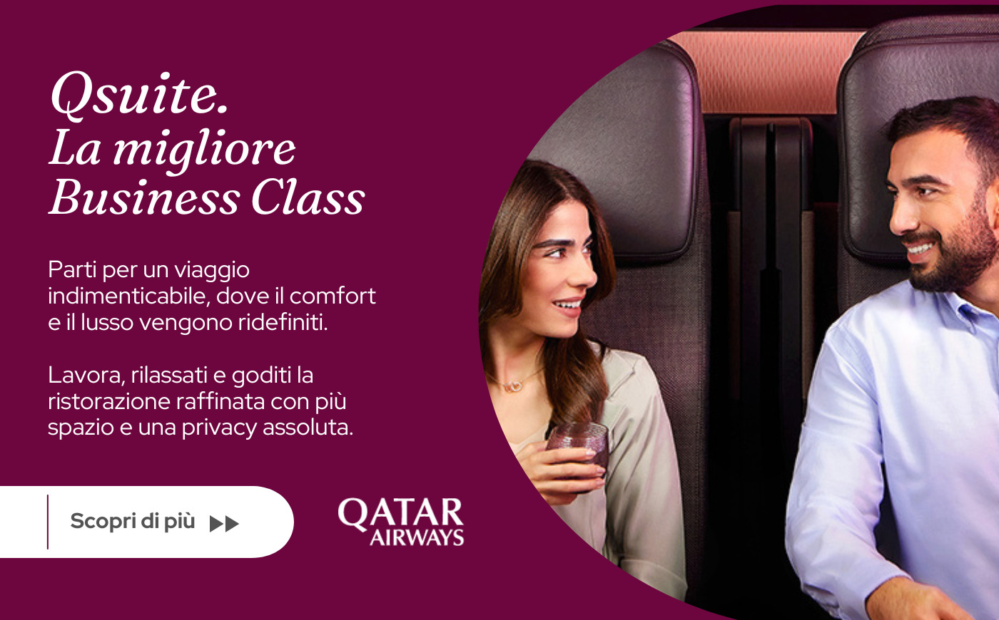 Qsuite Qatar Airways